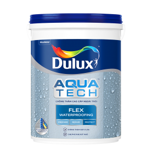 Chất chống thấm Dulux aquatech Flex - W759 sẵn màu thùng 20Kg